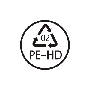 Značka - Recyklace, typ plastu + kód